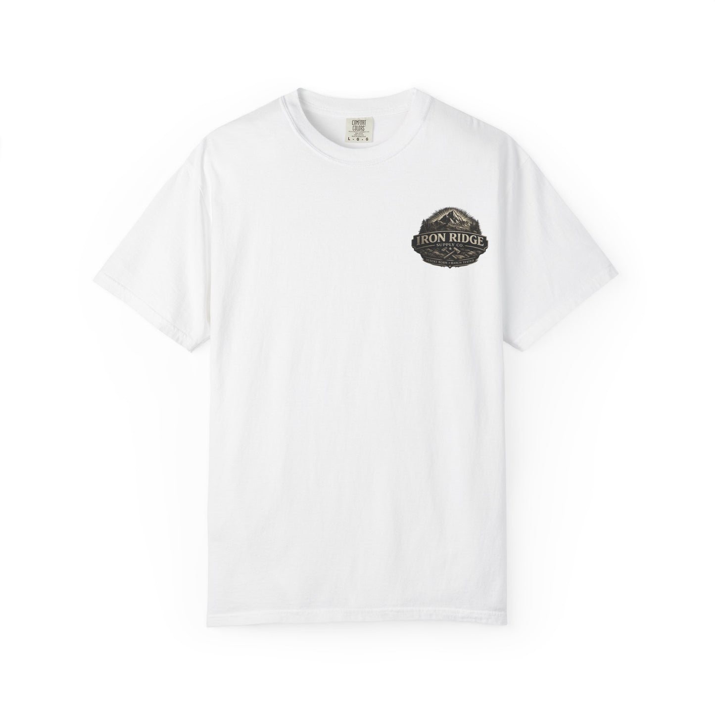 Iron Sharpens Iron T-Shirt — Motivational Faith & Brotherhood Graphic Tee