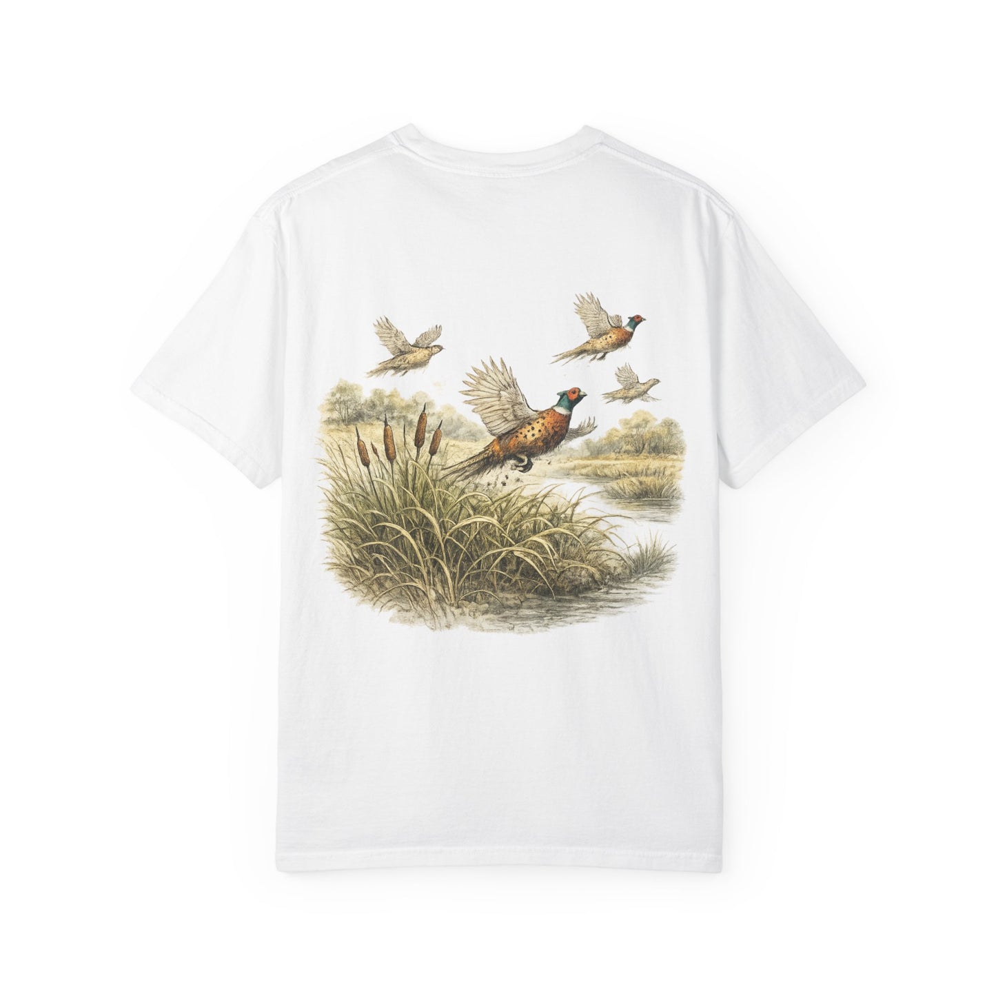 Pheasant Hunting T-Shirt — Prairie Wings Graphic Tee