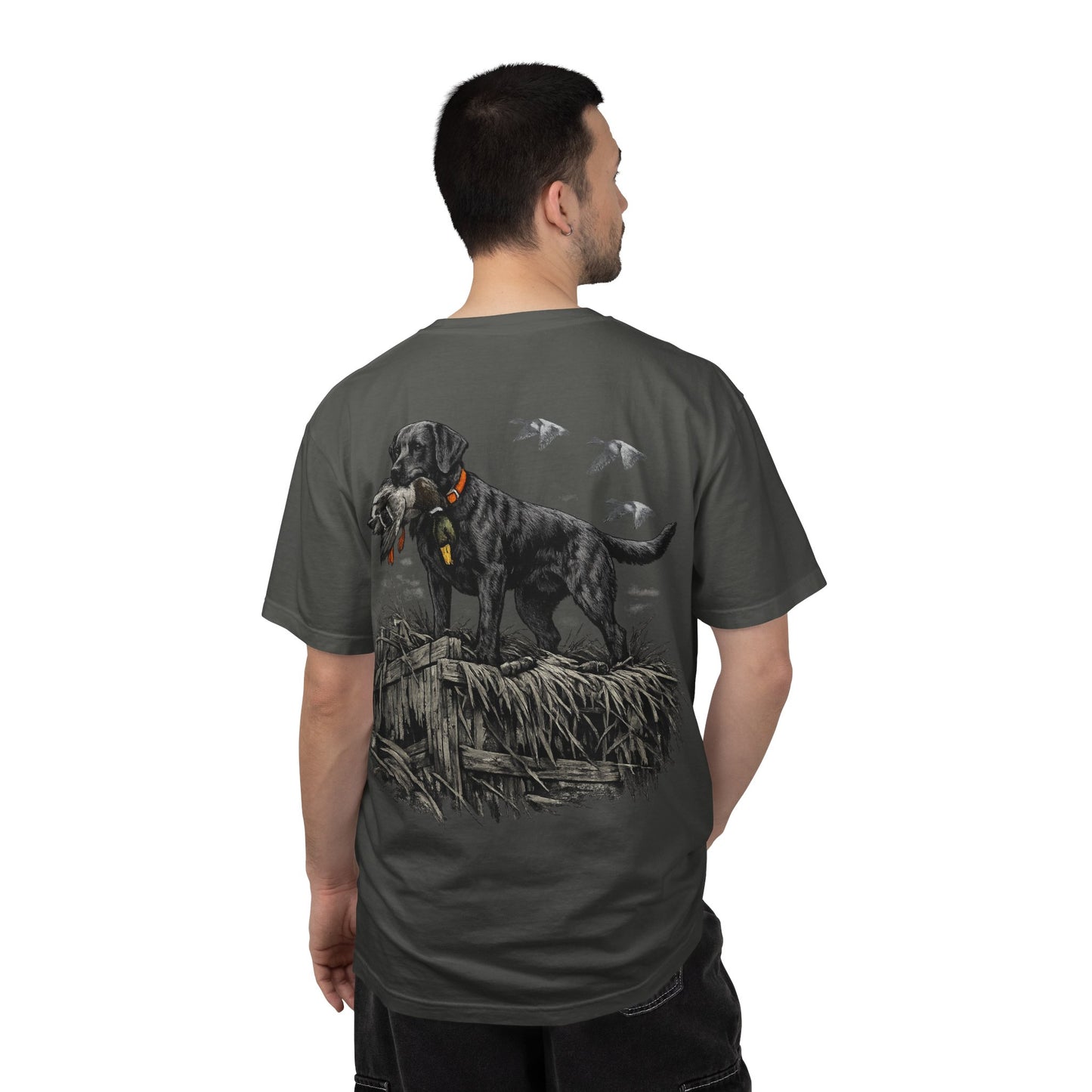 Duck Hunting Labrador Graphic T-Shirt