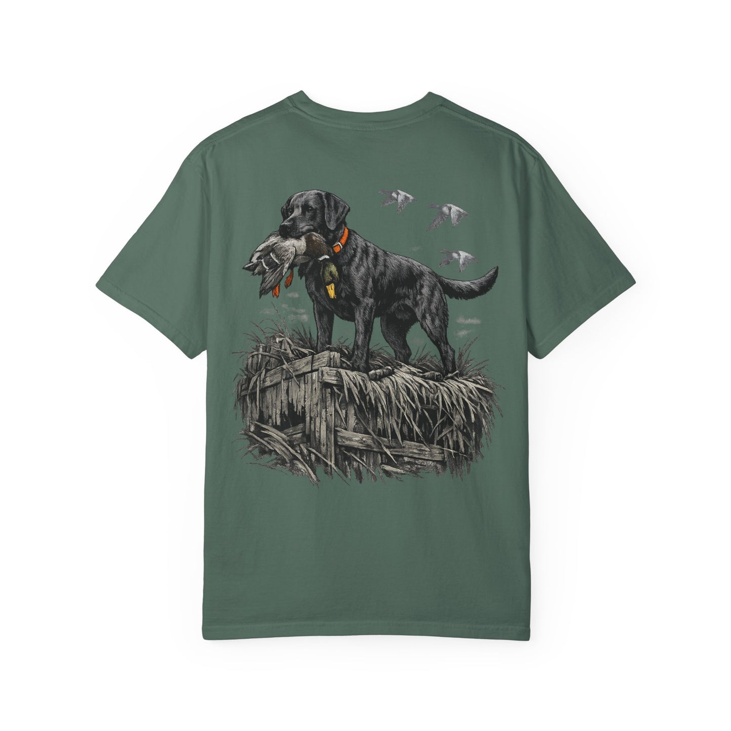 Duck Hunting Labrador Graphic T-Shirt