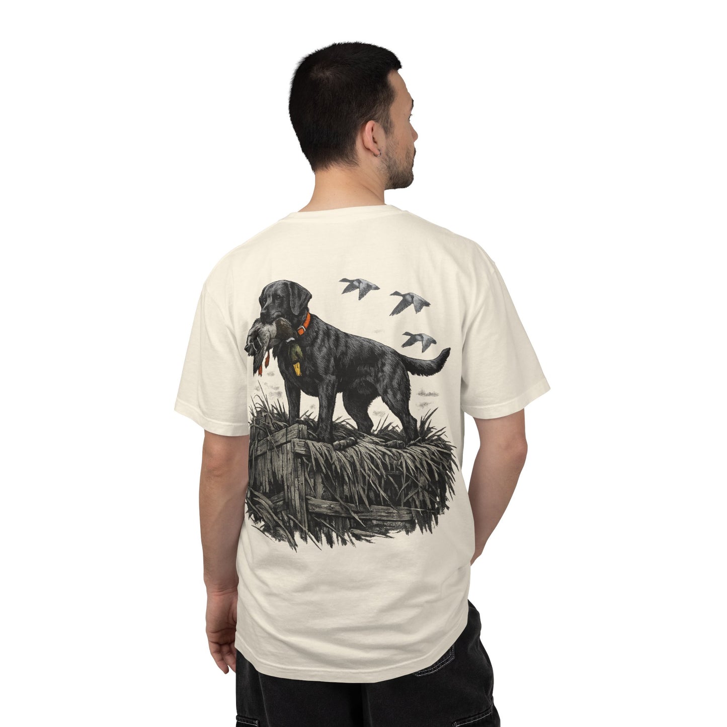 Duck Hunting Labrador Graphic T-Shirt