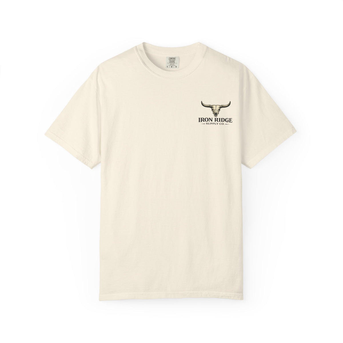 Iron Ridge Supply Co. Graphic T-Shirt — Vintage Mountain Ranch Tee