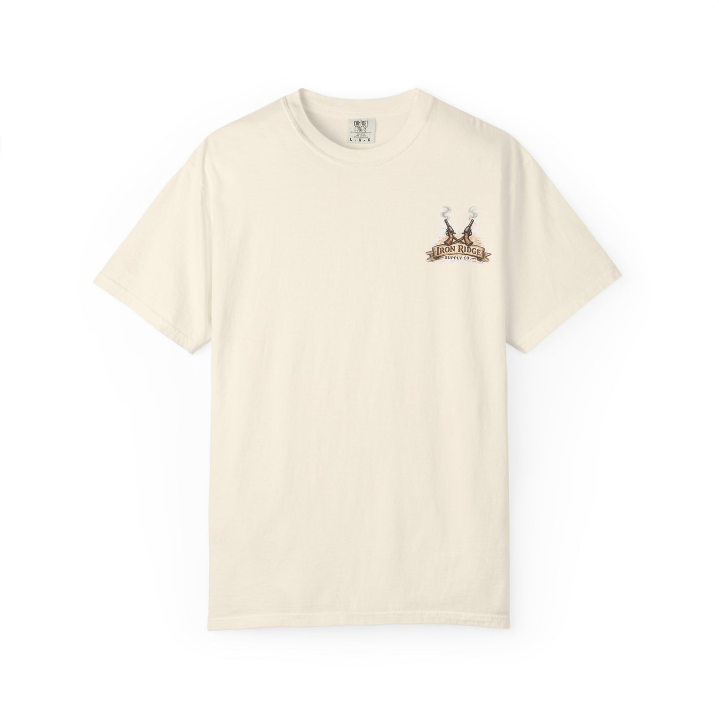 Desert Outlaw T-Shirt — Western Desert Revolver Graphic Tee