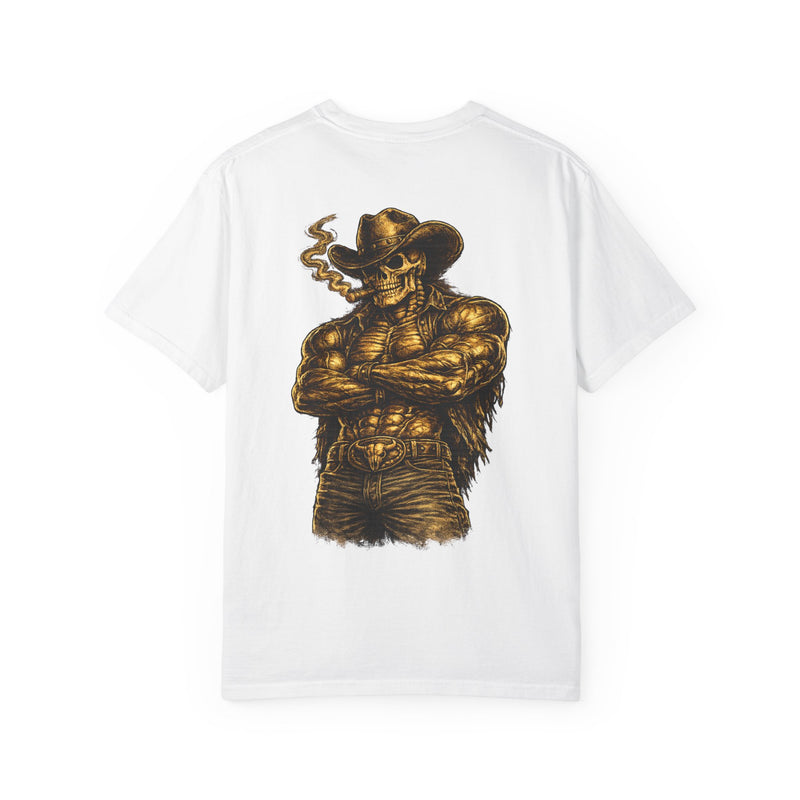 Gymbro Skeleton Tee - Cowboy Skeleton T-Shirt