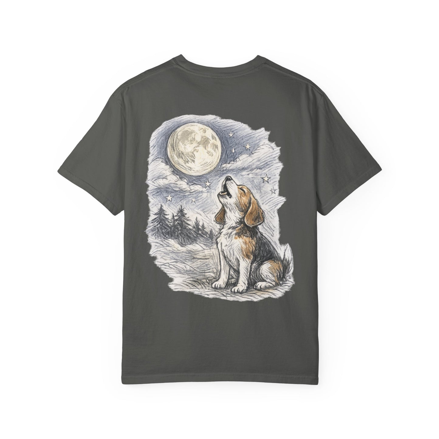 Howling Beagle Moon T-Shirt