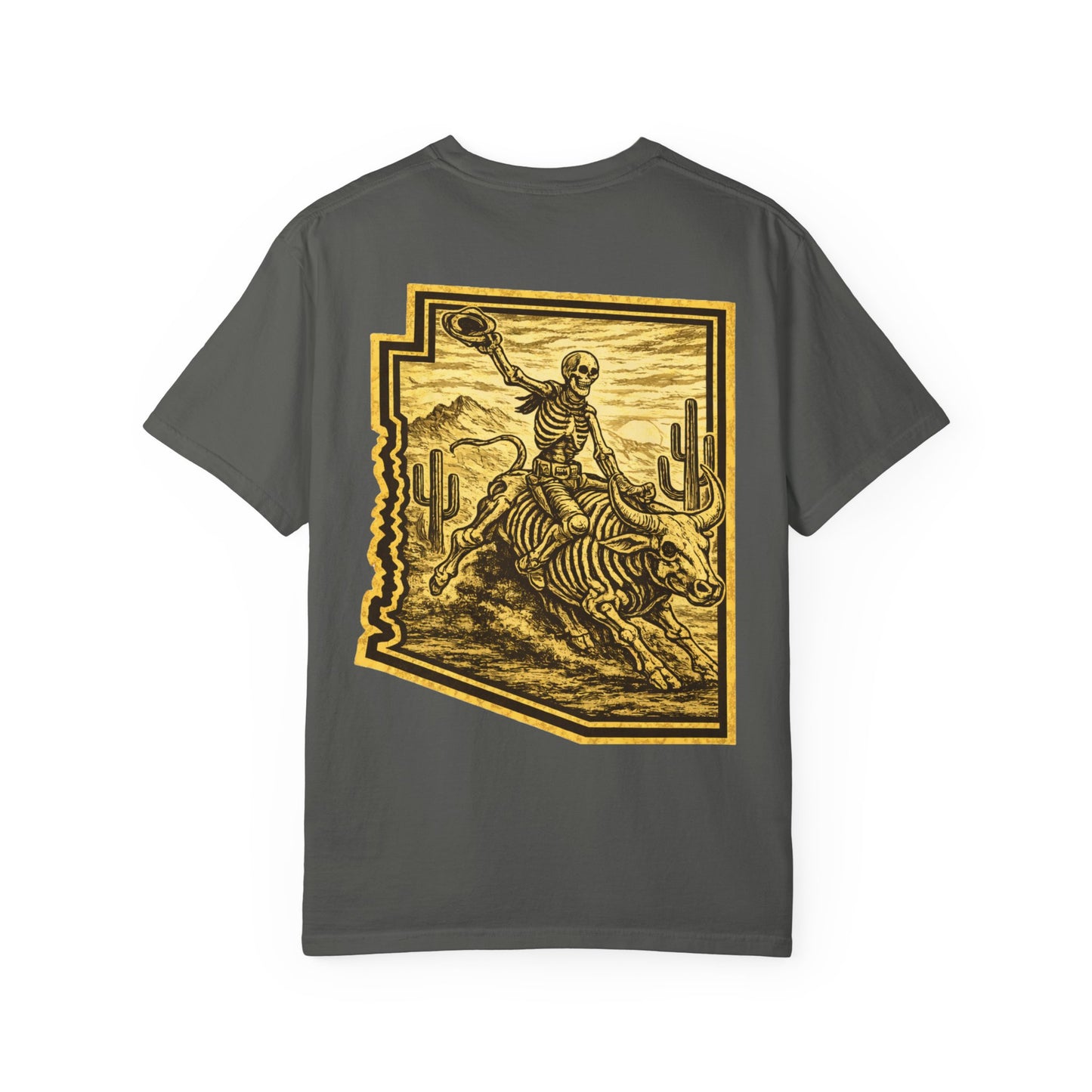 Skeleton Toro T-Shirt — Desert Rodeo Graphic Tee