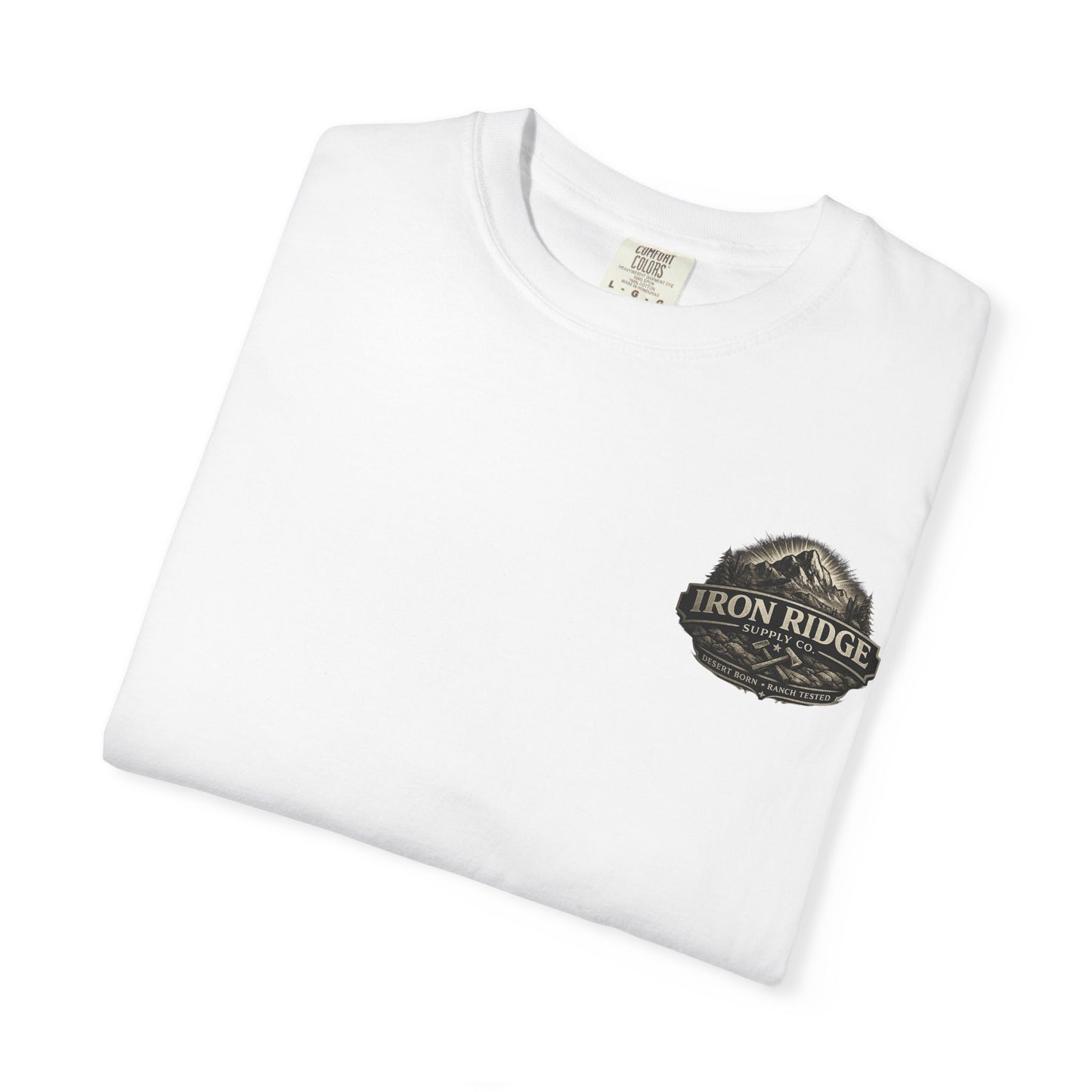 Iron Sharpens Iron T-Shirt — Motivational Faith & Brotherhood Graphic Tee