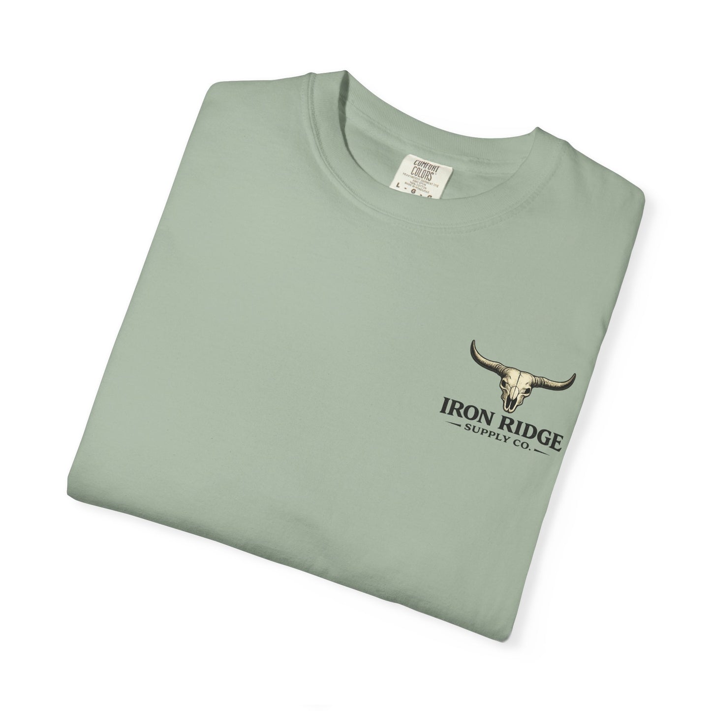 Iron Ridge Supply Co. Graphic T-Shirt — Vintage Mountain Ranch Tee