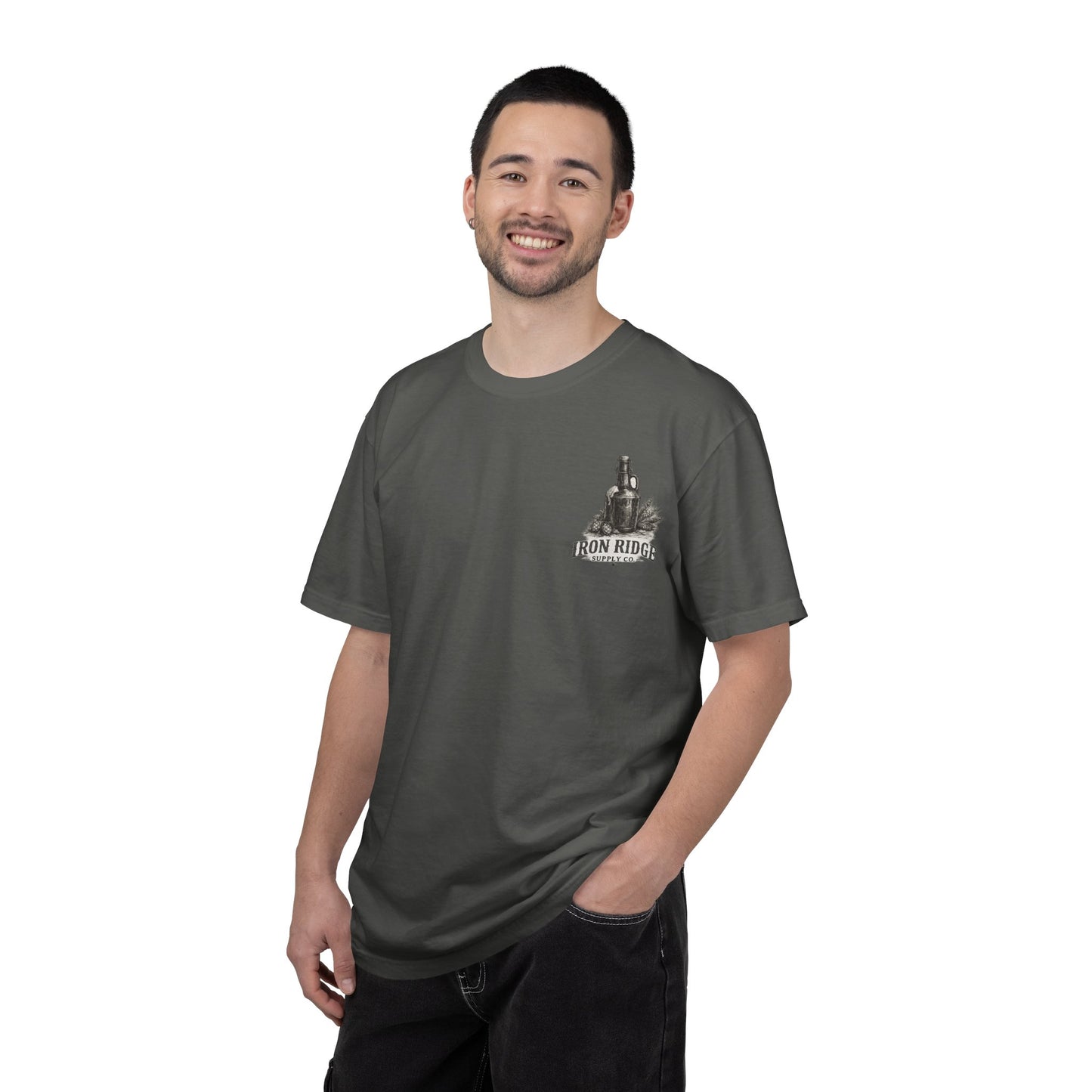 Vintage Saloon T-Shirt — 'Iron Ridge' Western Graphic Tee