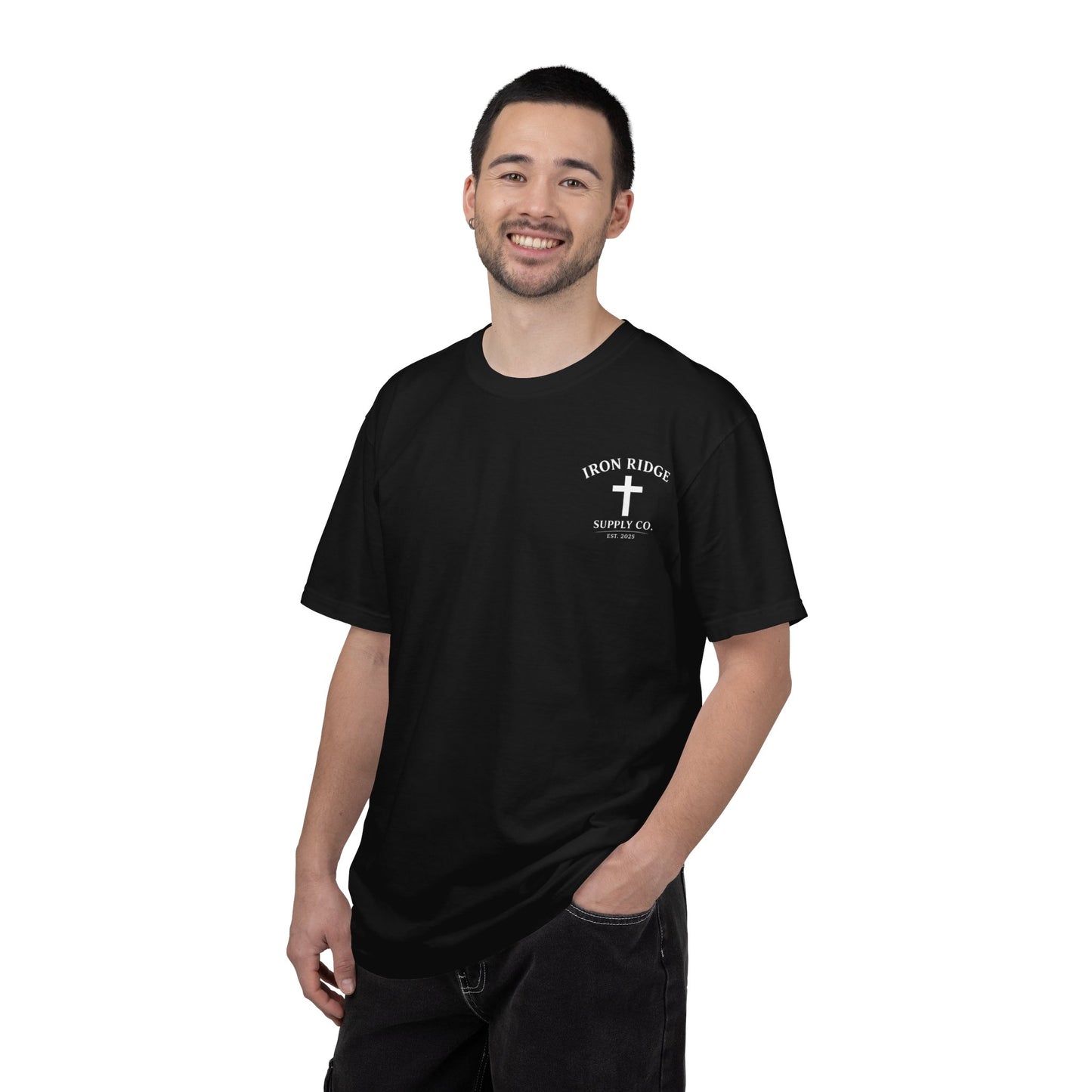 Canyon Cross Graphic T-Shirt — Scenic Cross Back Print