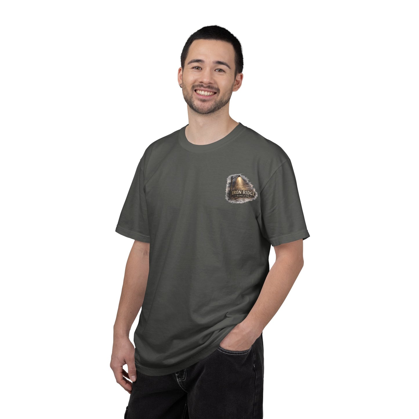 Cowboy Sunset Tee — Cowboy and Horse Graphic T-Shirt