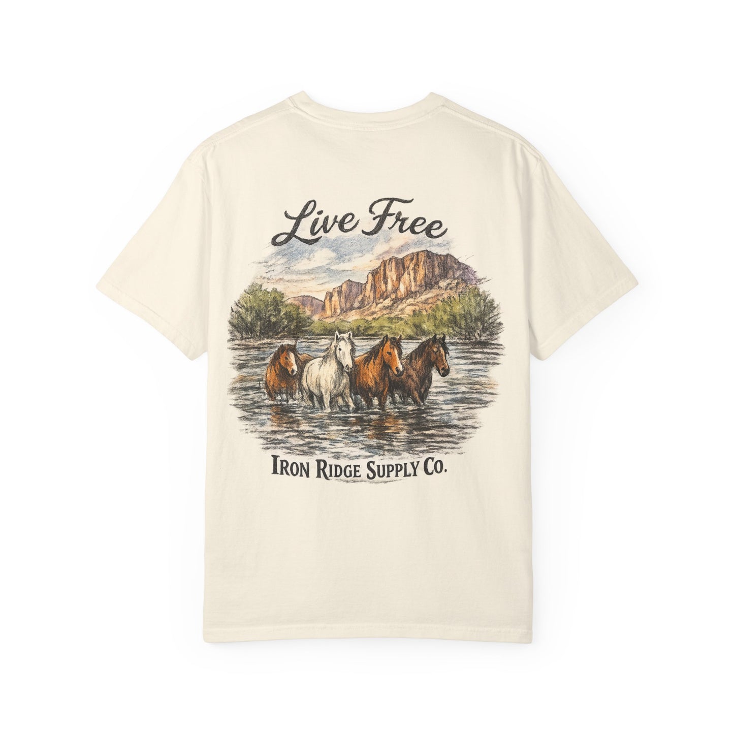 Salt River Horses, Stay Free Graphic Tee