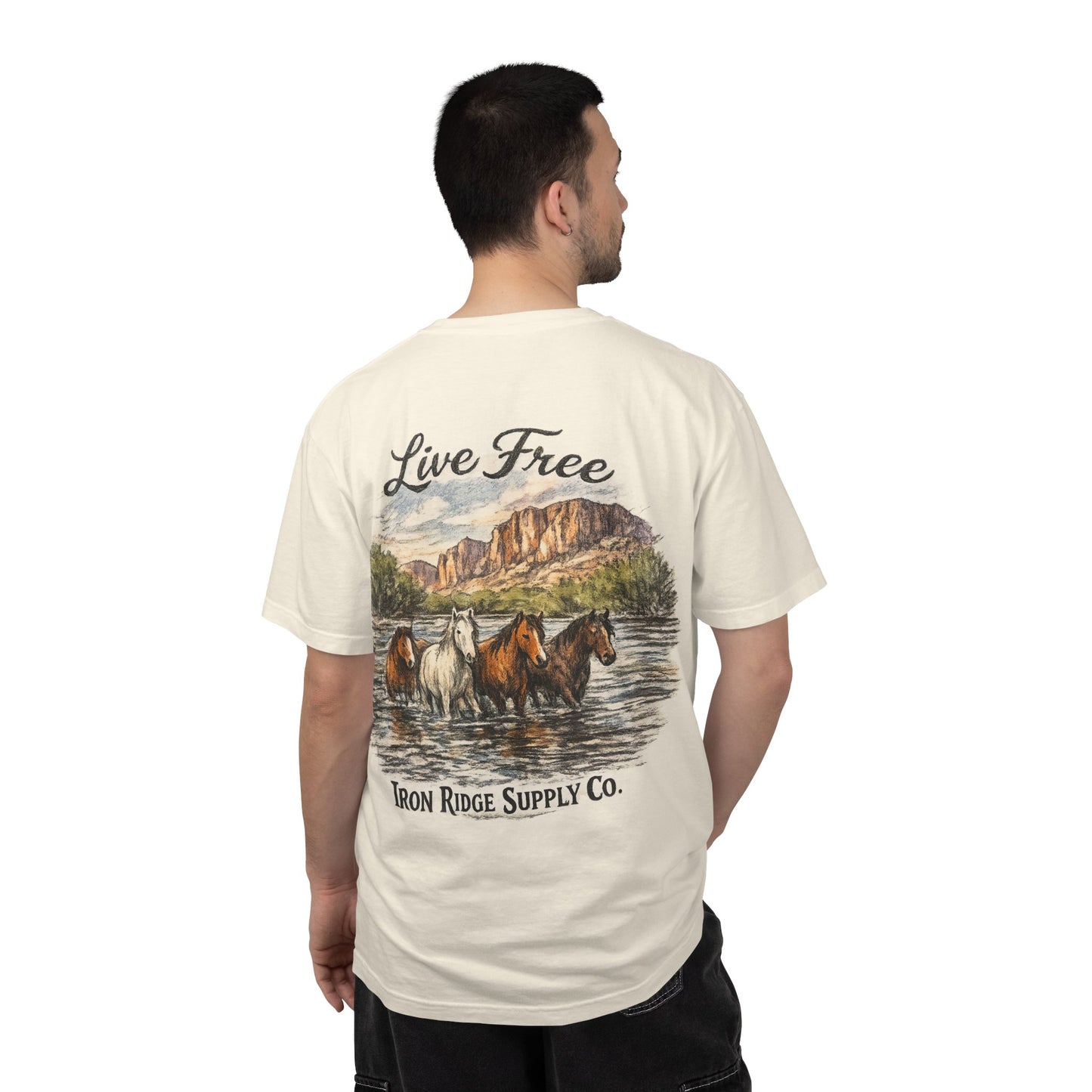 Salt River Horses, Stay Free Graphic Tee