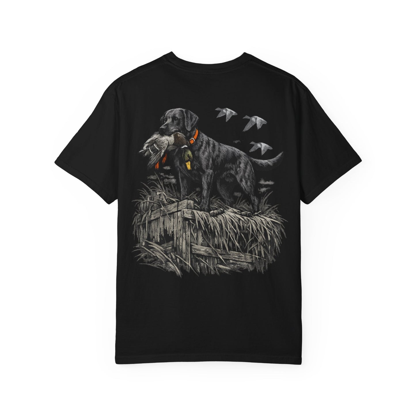 Duck Hunting Labrador Graphic T-Shirt