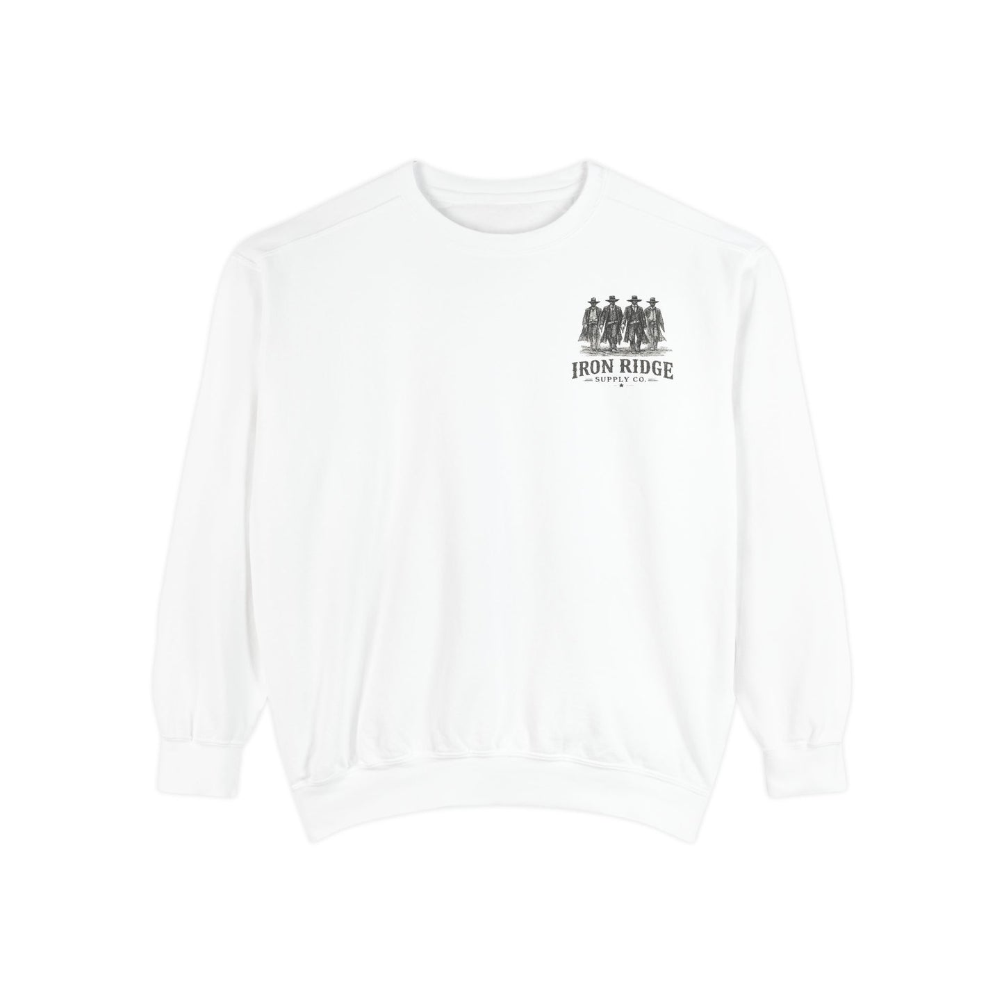 Tombstone Western Sweatshirt — Vintage Wild West Saloon Graphic