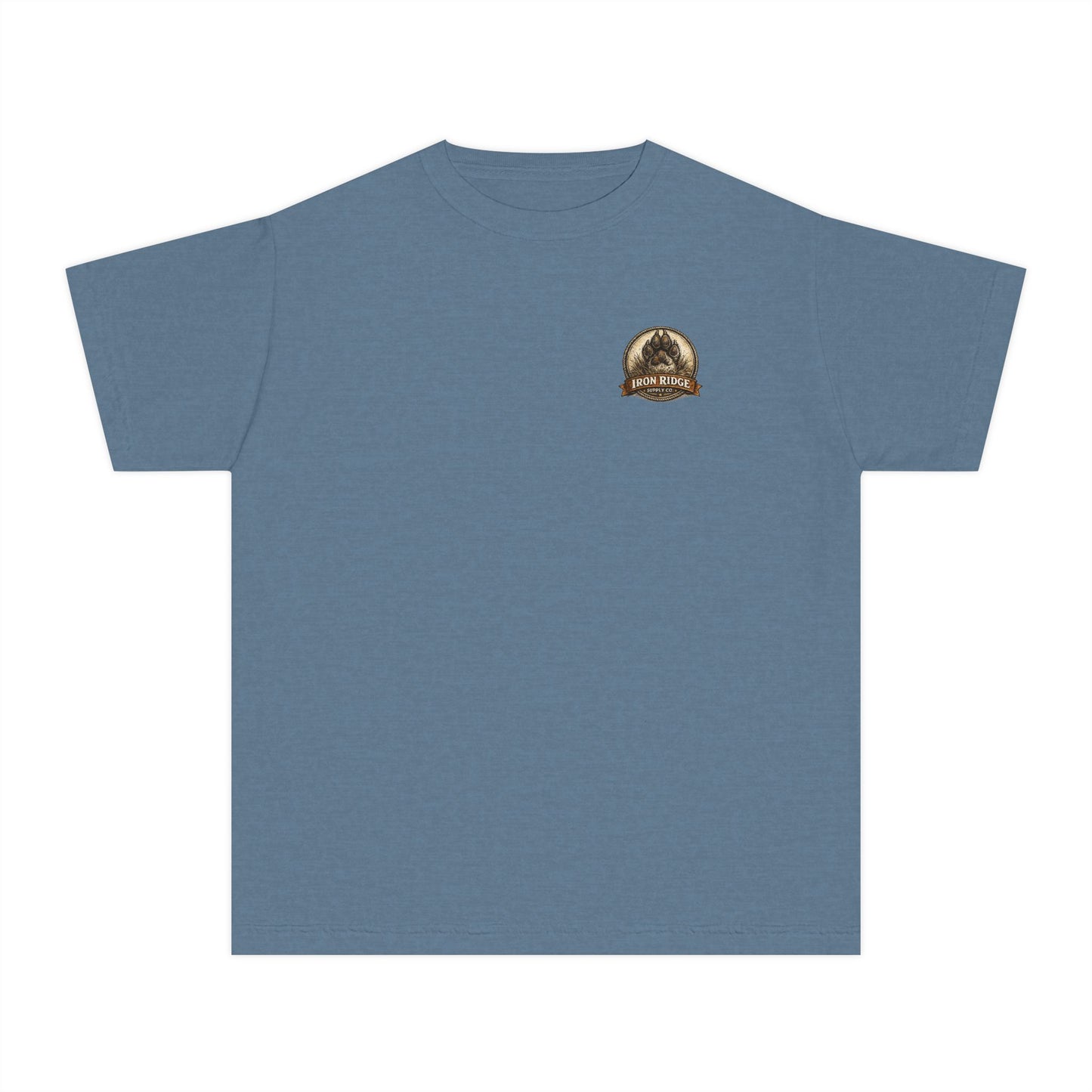 Youth Hunting Dog Tee — Pointing Puppy Graphic Youth T‑Shirt