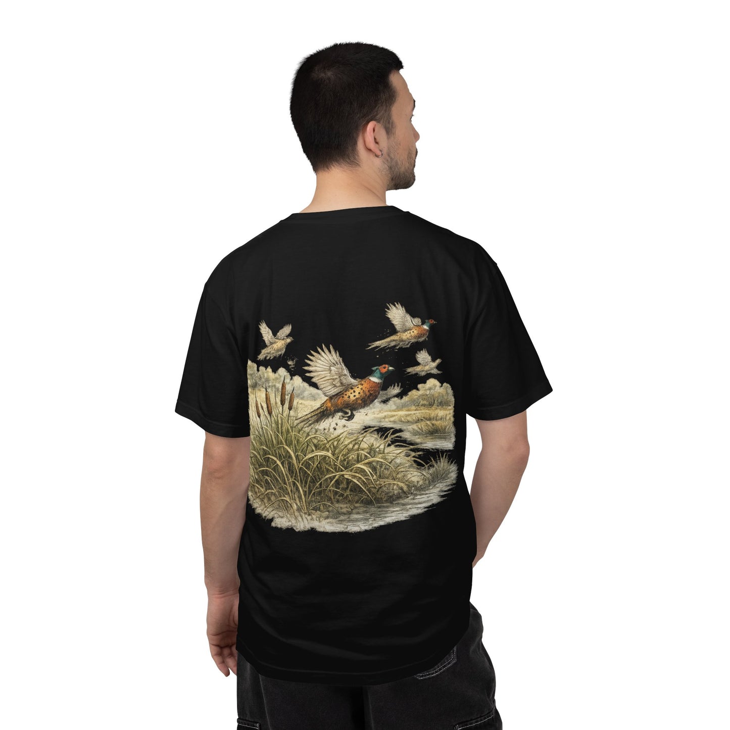 Pheasant Hunting T-Shirt — Prairie Wings Graphic Tee