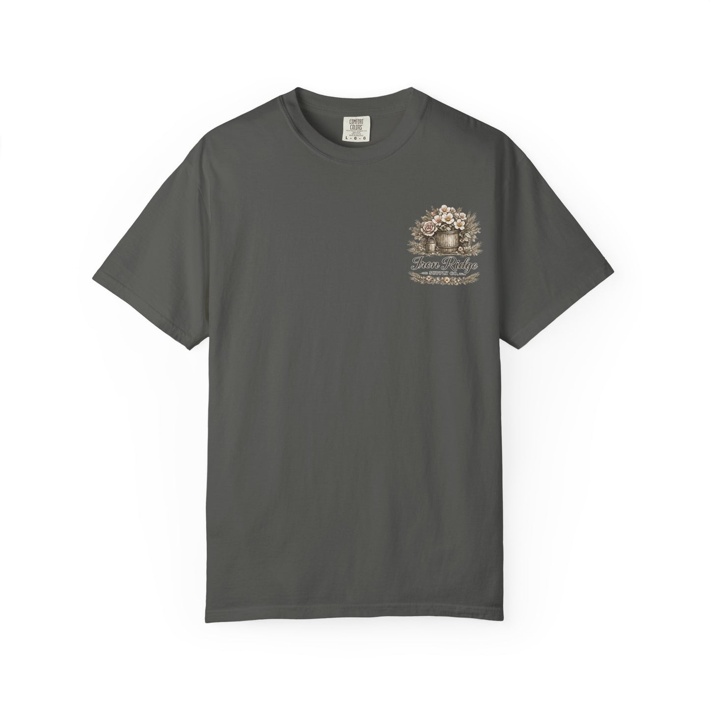 Iron Ridge Supply Co. Floral Barrel Woman's Tee