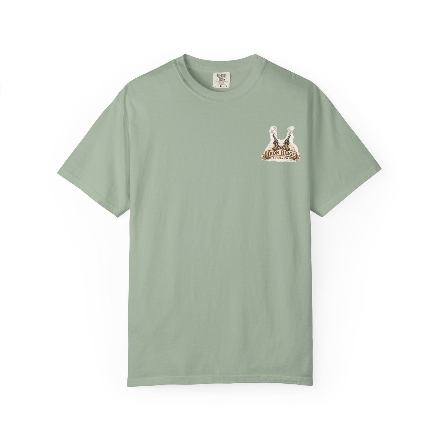 Desert Outlaw T-Shirt — Western Desert Revolver Graphic Tee