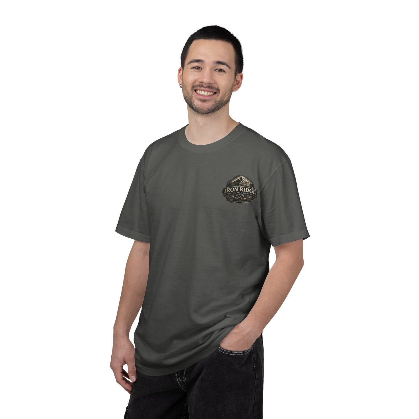 Iron Sharpens Iron T-Shirt — Motivational Faith & Brotherhood Graphic Tee