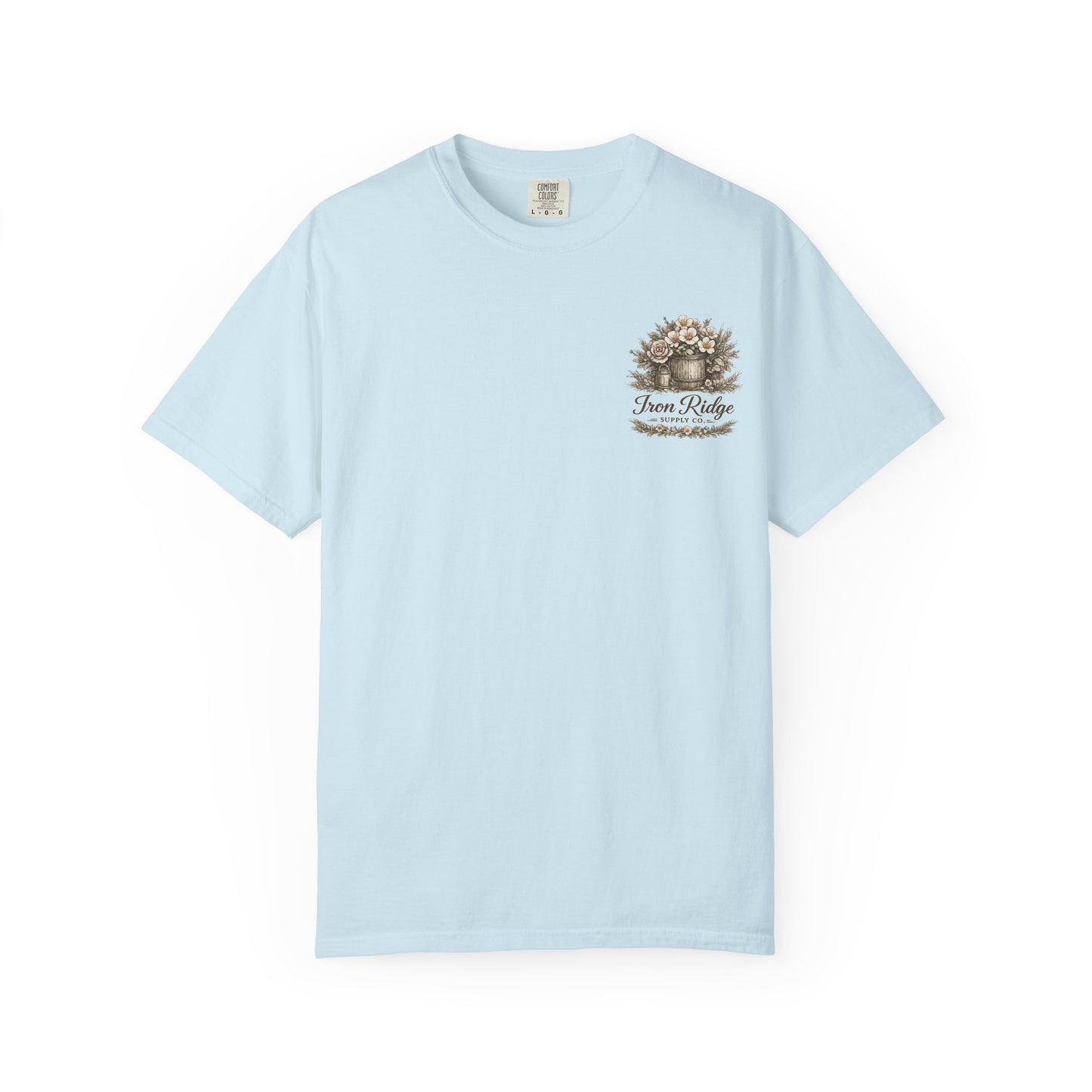 Iron Ridge Supply Co. Floral Barrel Woman's Tee
