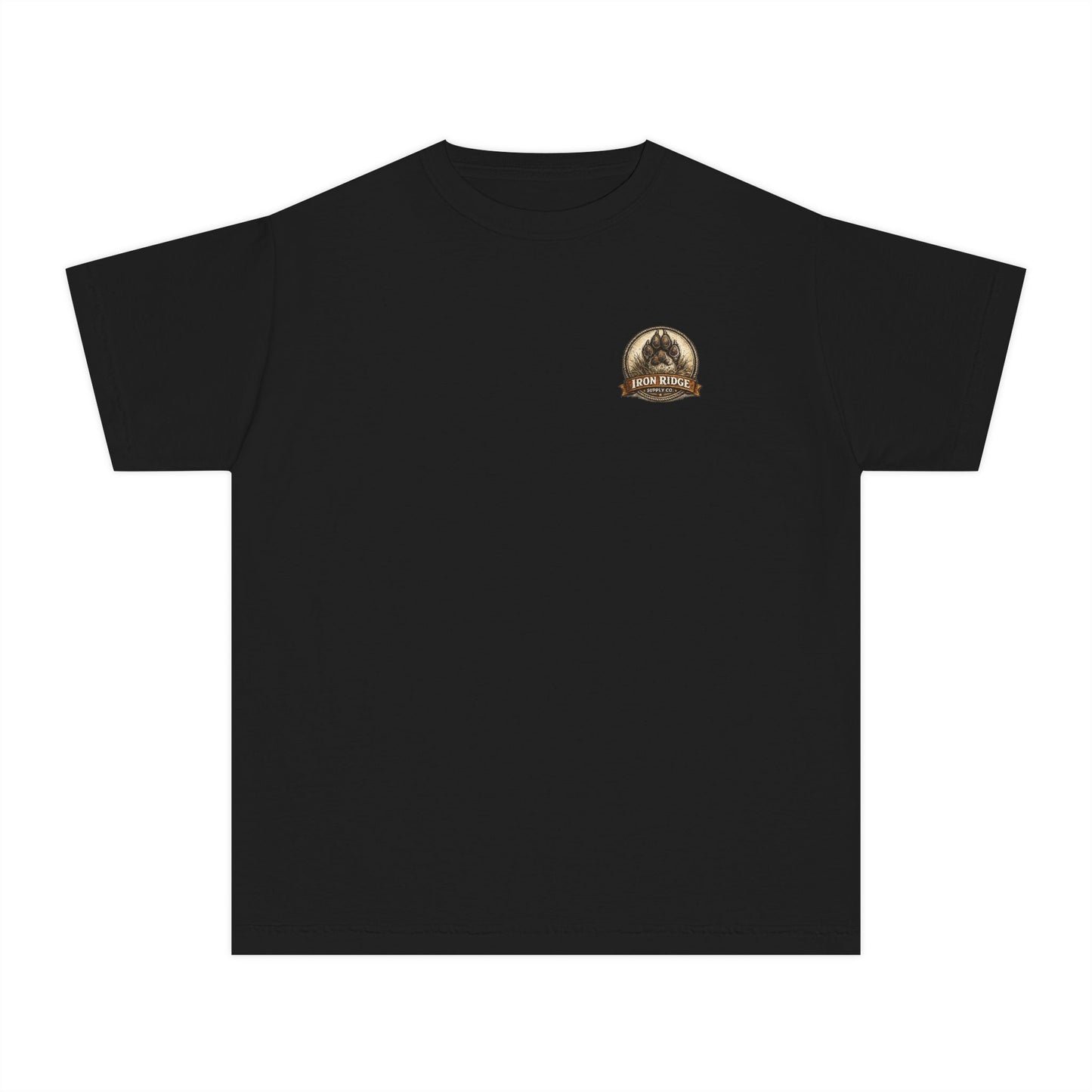 Youth Hunting Dog Tee — Pointing Puppy Graphic Youth T‑Shirt