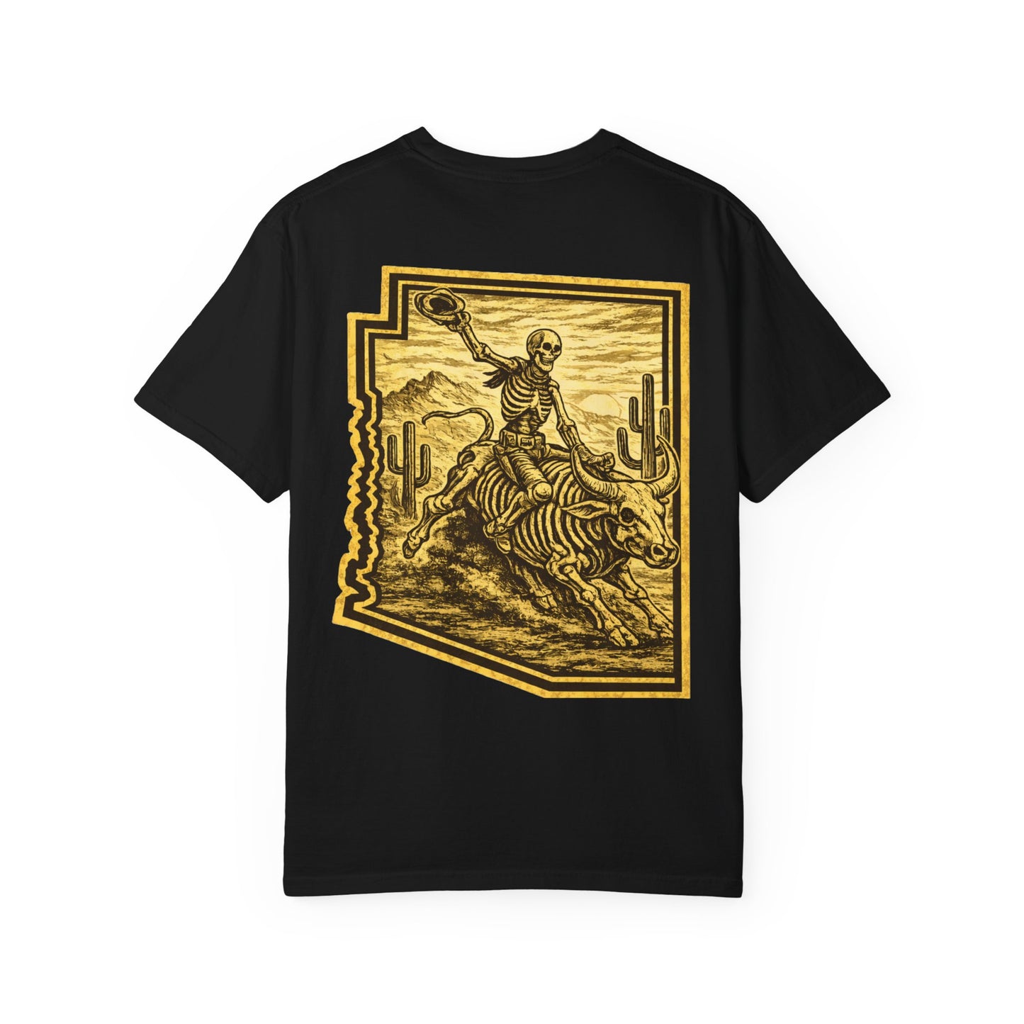 Skeleton Toro T-Shirt — Desert Rodeo Graphic Tee