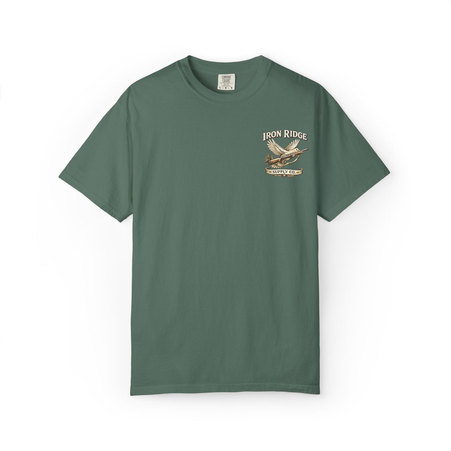 T-Shirt — Funny Dove Hunting Graphic ‘Oops…Sorry!’ Back Print