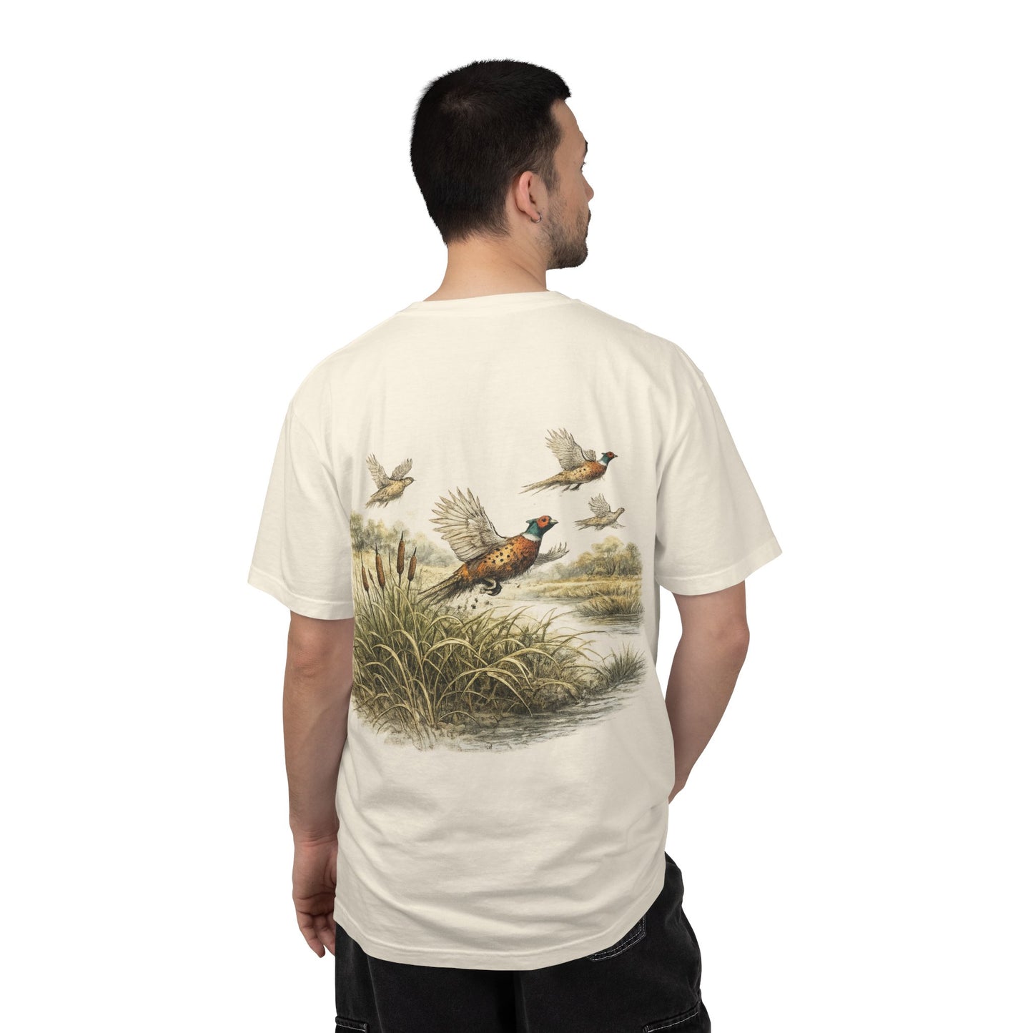 Pheasant Hunting T-Shirt — Prairie Wings Graphic Tee