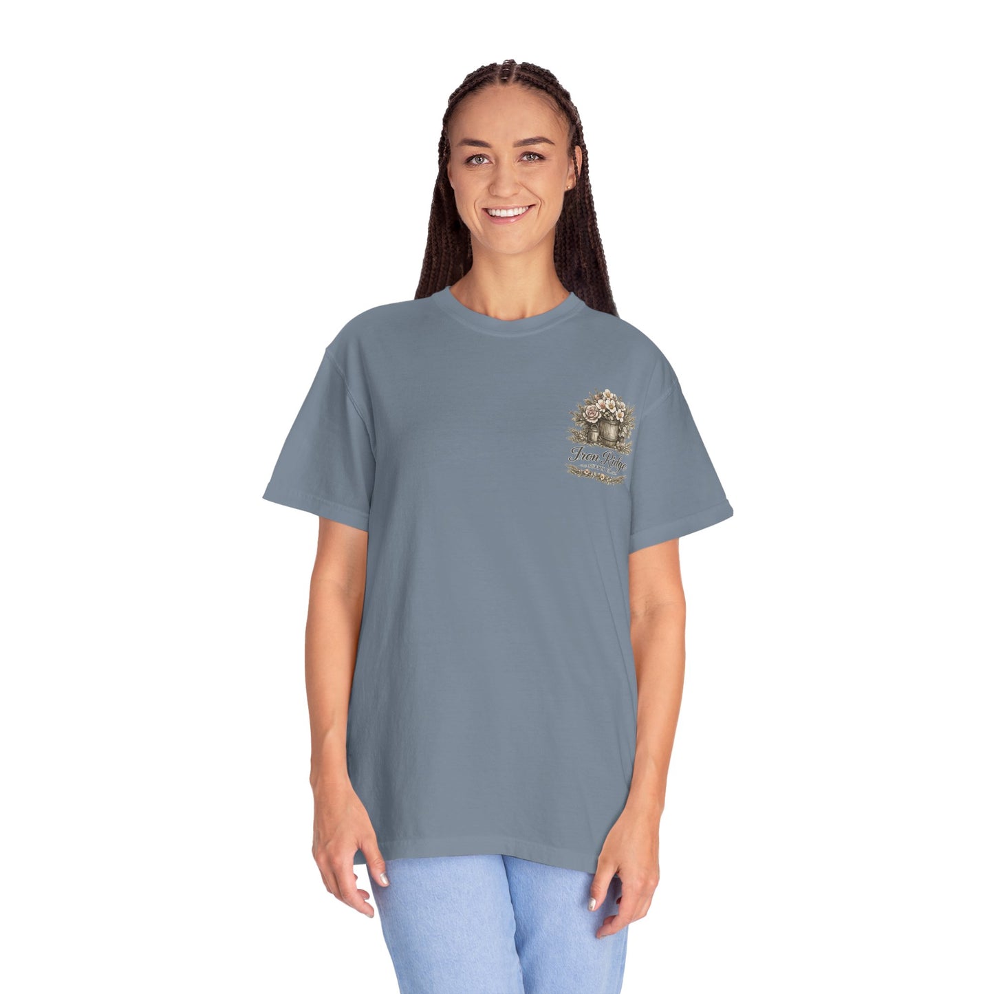 Iron Ridge Supply Co. Floral Barrel Woman's Tee