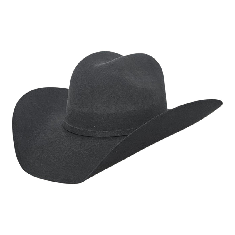 JUSTIN GUN METAL 5X WOOL CASHMERE